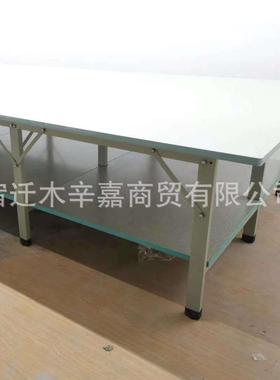 服装磨厂双层桌桌工子裁剪台组48525合裁床案板两层裁剪耐打包检
