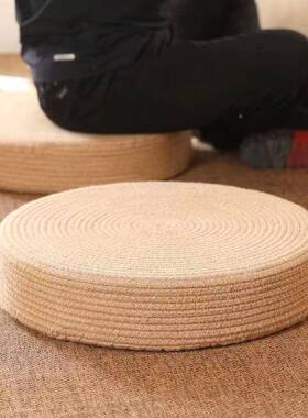 米日式蒲墩团坐垫榻榻垫10018341子圆布艺坐阳台飘形窗地板地上坐