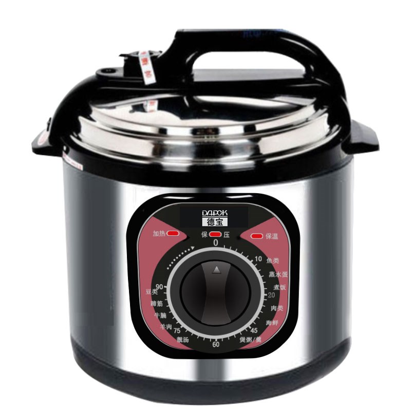 电压力锅机械旋钮款式定时器家用u2.5L4L5L6L商用8-13电高压锅饭