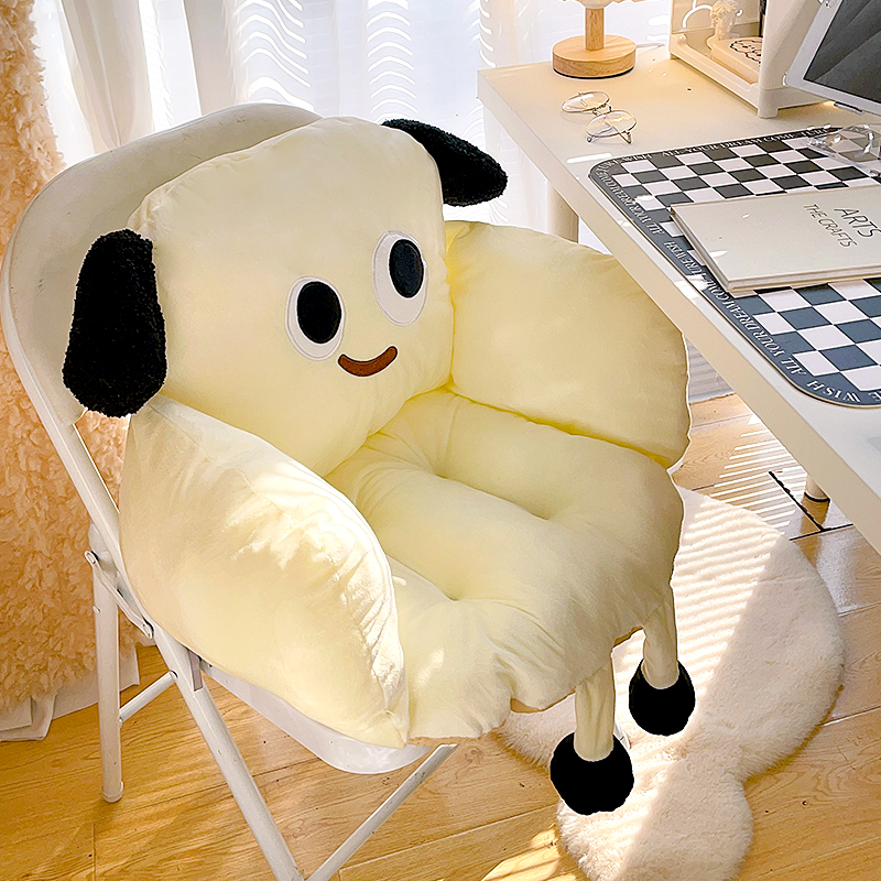 坐垫四季通用椅子垫办公室冬季久坐神G器靠背一体屁垫学生宿舍礼