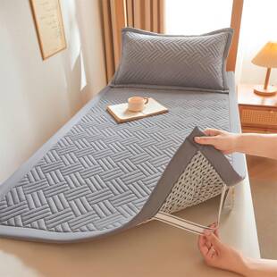 学床宿舍专用7A抗菌米夹棉垫软垫家用租房榻榻床垫保护垫wd7A抗菌