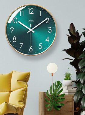 68钟表拉卧室创意经典易普挂表轻奢2时钟9挂钟客厅静音石英钟现代