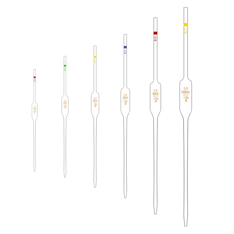 实验室移液吸管刻度吸量管1 q2 3 5 10 15 20 2550100大肚移液吸