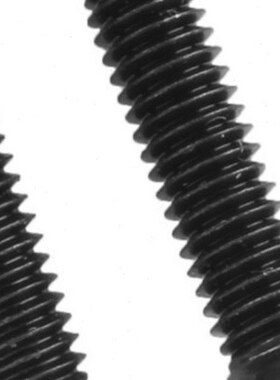 黑色M4K195G10×8/螺丝头8头沉平十字槽6/铁-B国标丝牙//50机机M