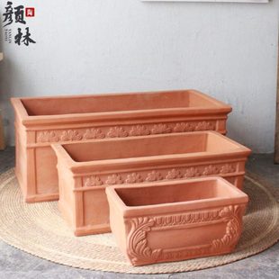 长方型花箱花槽马槽大花盆大长条盆条形大盆槽盆墙角长方盆围墙盆