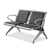 按个681119 位 0机场椅双人销售排椅臻J8远Z0 C皮7黑0ST