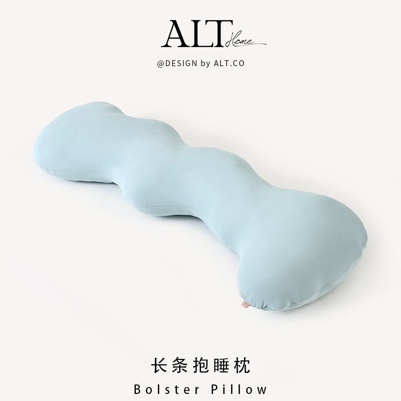 夏天波浪长条抱枕睡觉夹腿t女生孕妇侧睡专用床上靠垫男生款可拆