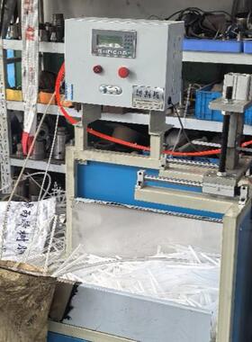 全自动PVC蓝色波纹管切断机 气动高速切管机液压塑料切割机