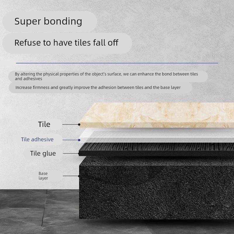 背胶B100双组份玻化砖瓷砖背涂胶地砖上墙界面拉毛内外墙贴砖