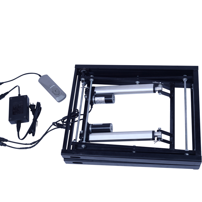 厂家专业供应可定制榻榻米双电机升降机高端升降架电动茶桌升降台