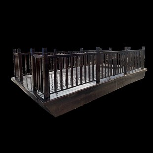 舞台表演下水平台花船景观装饰彷古电动画舫船木船水上观光旅游船