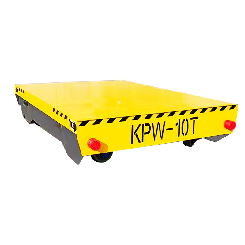 无轨电动地平车5吨10吨15吨无轨万向蓄电池轨道搬运车电动平板车