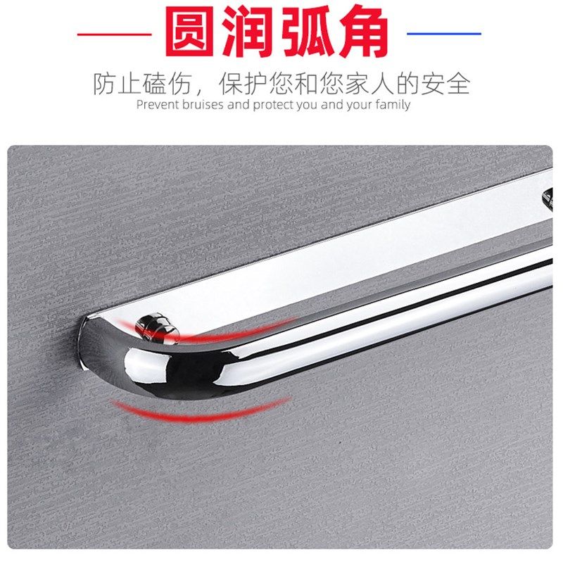 浴室拖鞋架壁挂式免打孔厕所门口卫生间墙上放拖鞋架子毛巾杆单杆