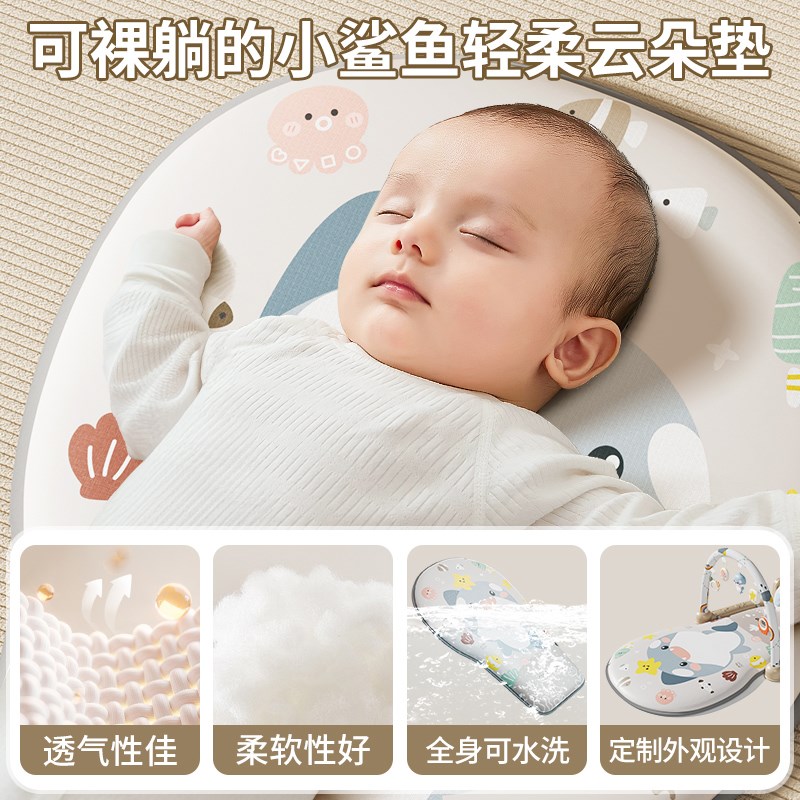 婴儿玩具脚踏钢琴健身架0一1岁3个月6新生幼儿小月龄宝宝满月礼物