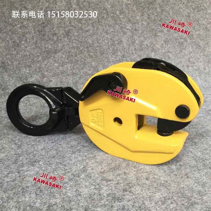 模锻翻转起重钳QC配tm簧锁QC-A紧装置1 2t3t 5t 10弹t竖吊夹钳