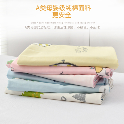 儿童床单三件套单件纯棉卡通男孩女孩单人拼接床定制15070床罩