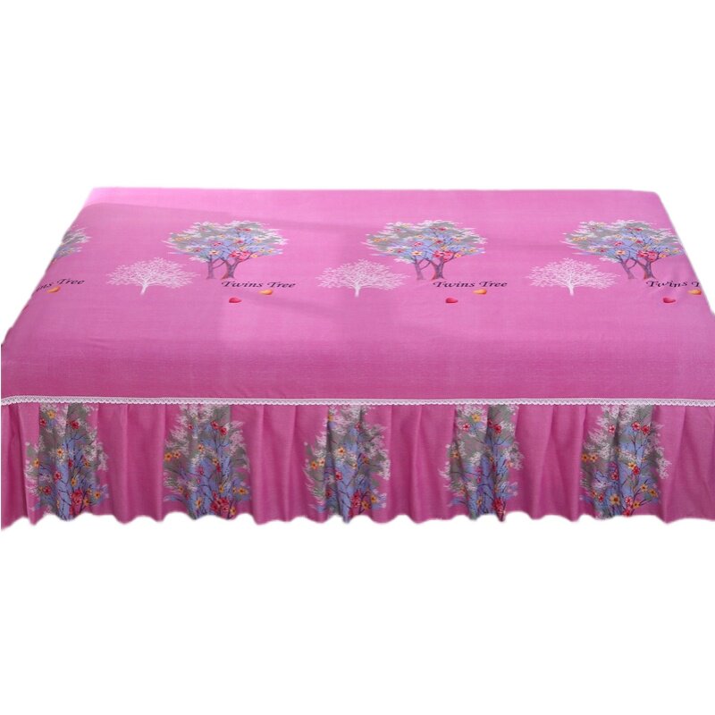 (定做)大炕裙榻榻米床单一面床裙床罩农村大炕炕裙炕床床裙四季