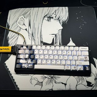 makima电锯人键帽适配wooting ez63 made68 美加狮 mu68pro rs7等