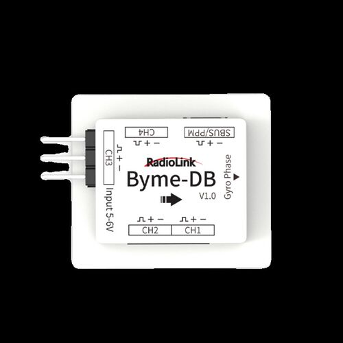 乐迪Byme-DB mini固定翼飞控SU27三角翼飞翼混控电子纸飞机5通道