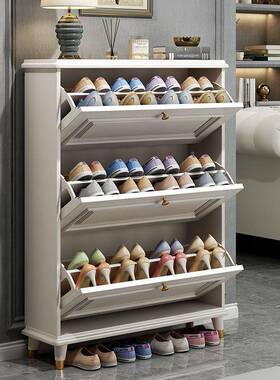 美超薄翻鞋JLH家用门式口室内2025入斗户玄柜关柜一体小鞋架厂家