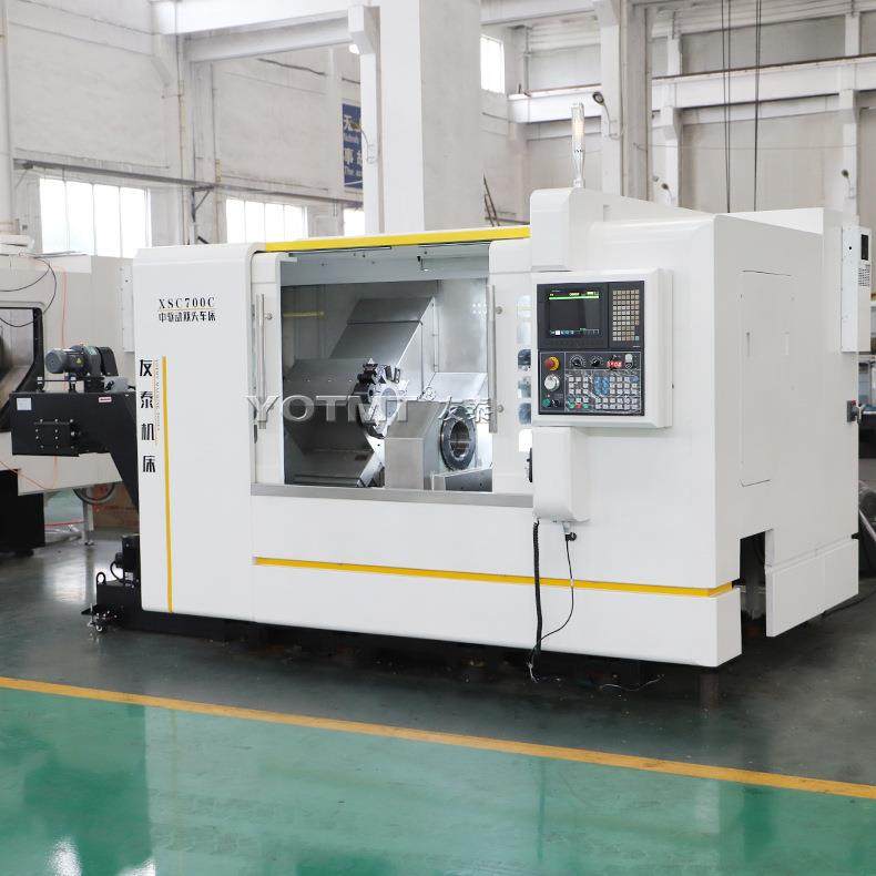 友泰全自动双头C数控7车床两端同驱时车削XSC500AXSC00中动双头车,五金/工具,车床,淘宝优惠券,粉丝福利购,淘宝优惠卷