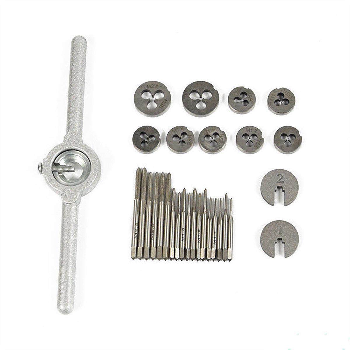 31PC丝锥板牙迷你速套装螺高钢65绞42细小纹丝攻扳85770手手丝锥