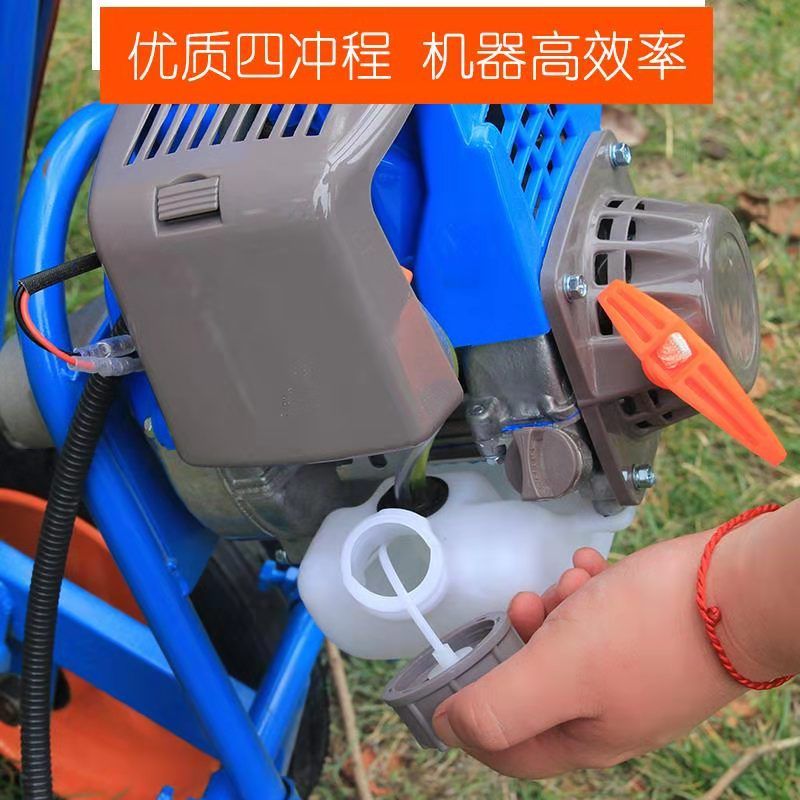 小型多功能手扶家用玉米杆收割机割倒机大豆辣椒甘蔗秸秆割晒机
