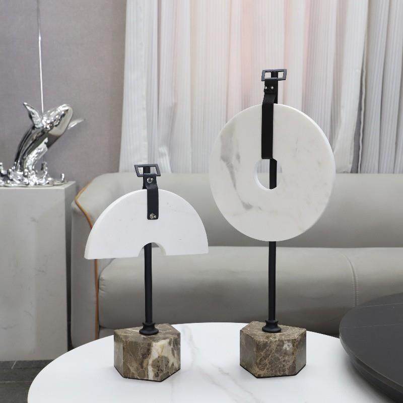 现代简约样大理居石1358平安品扣摆件家客厅玄关柜软装饰板房金属,家居饰品,装饰摆件,淘宝优惠券,粉丝福利购,淘宝优惠卷