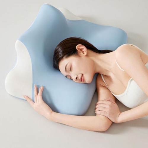SF008功能记忆趴睡枕软棉硬两用颈多多椎专用枕头姿势卧室靠枕侧