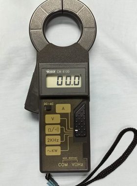 CM6100库存处理交直流1KA电压1KV功率200KW电阻40M数字钳形功率计