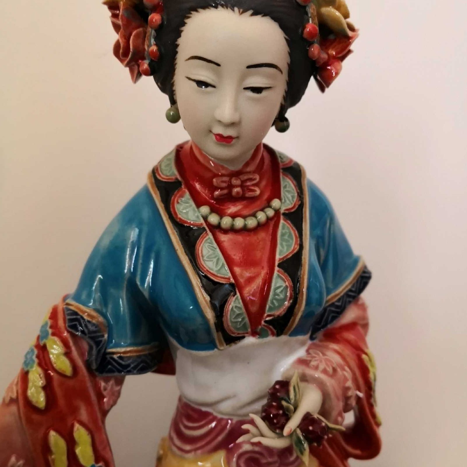 二执红楼梦礼品十金摆件博古架石精品湾钗李玄关陶瓷桌面摆设