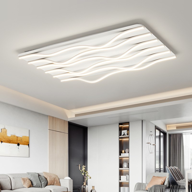 客厅吸顶灯简约现代智能灯北欧高档D卧室餐厅灯具全屋套餐组合灯