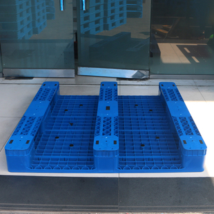 1212平板川字组装 塑料托盘叉车仓库垫仓板卡板栈板货架防潮板 款