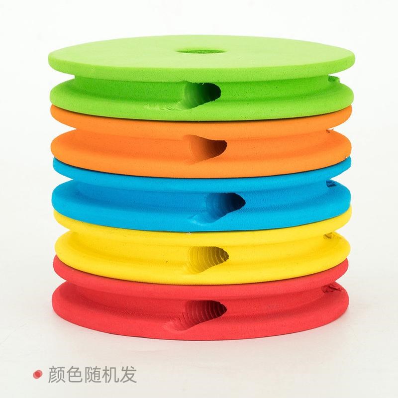 大物主线轴10cm超大号线组圈钓青鱼鱼线泡沫绕线盘巨物加硬带新款