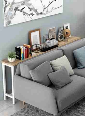 窄边间隙多功能沙发后置物架储物柜客厅床头缝边定做书架Y台式落w