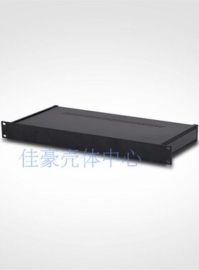 19英寸金属机壳/U型光o端机外壳1U:44*482.6*200黑色/白色铁机箱