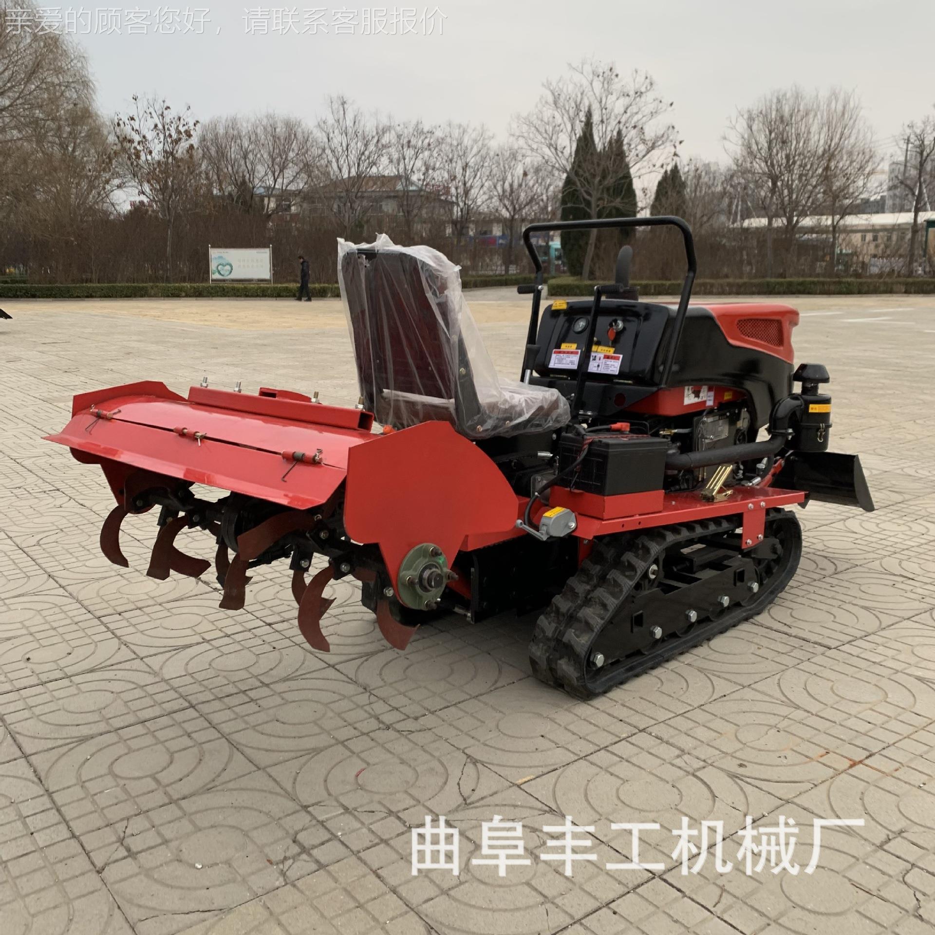 乘坐SEU式农微耕机园棚管理机 果园大用棚耕机多功能果旋耕机