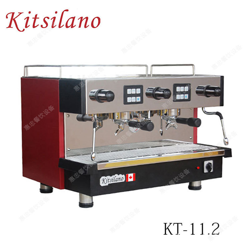 Kitsilano双头咖啡机KT-11.2商用意式coffee machine台式电控流量