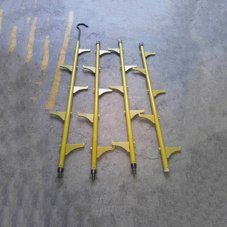 带电作业单脚绝缘挂山梯可折叠绝缘蜈蚣梯多用途蜈蚣挂梯