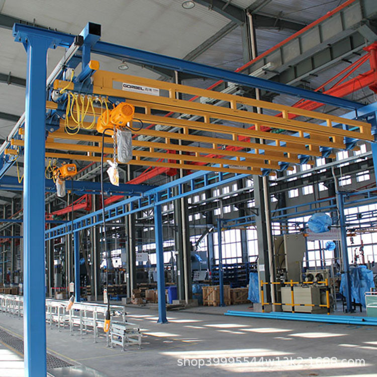 kbk框架式组合式轻型起重机刚性轨柔性轨