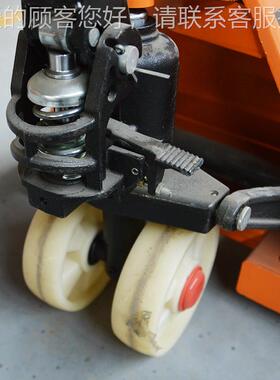 手动盘液压搬运车吨5吨小型叉车地LCU吨牛加2厚拖车托车