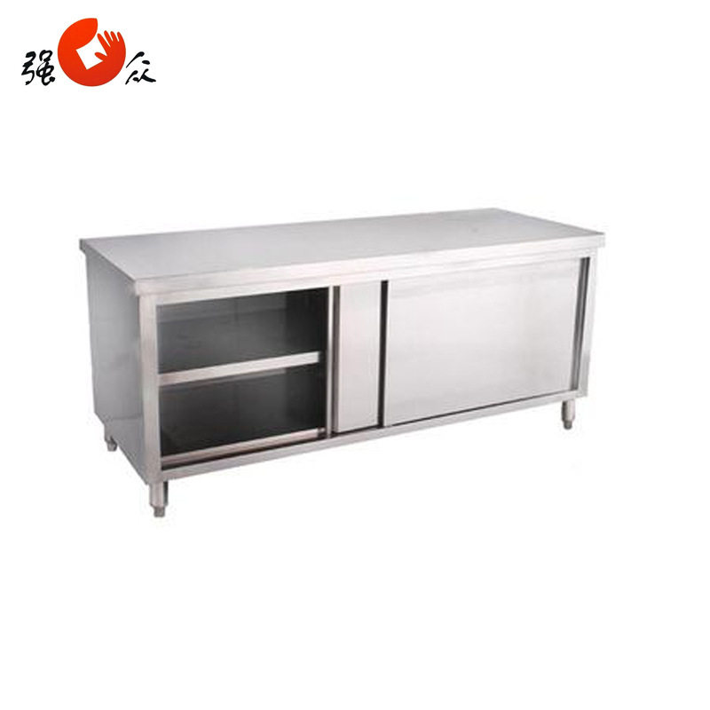 厨房不锈钢双通工作台厨房打荷台不锈钢推拉门工作台厨房储物柜,厨房电器,其他商用厨电,淘宝优惠券,粉丝福利购,淘宝优惠卷