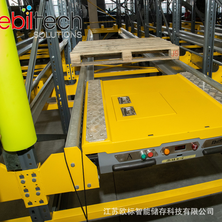 南京全自动穿梭车 重型穿梭货架 穿梭车立体仓库厂家托盘运输