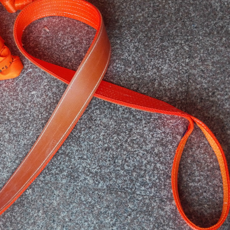 神州供应SW087聚氨酯防割扁平吊带钢板起重玻璃吊装带厂家直销