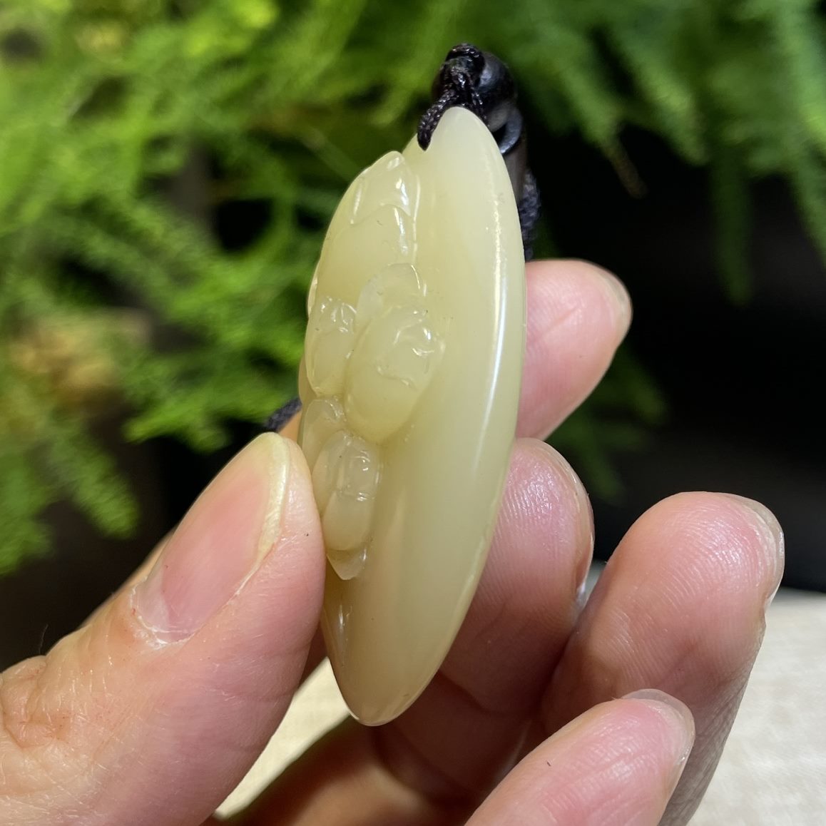挂件石寿山石毛衣链 精品冻石 生日礼品山  寓意好 芙蓉吊坠高