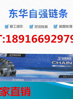 单双排东华自强链条04C 08B 10A 12A 16A 20A 24A 32A 48A 传动链