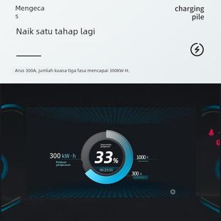 港车北上国标转欧标直流快充转换接头新能源电动汽车充电器Tesla