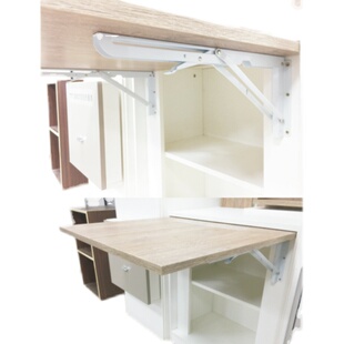 索驰上翻板桌折叠桌五金支架托架置物架层板架搁板支撑架墙面壁挂