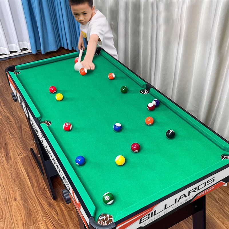 迷你小台球桌球成人超大号玩具男孩10可折叠室内8小型桌面6岁以上