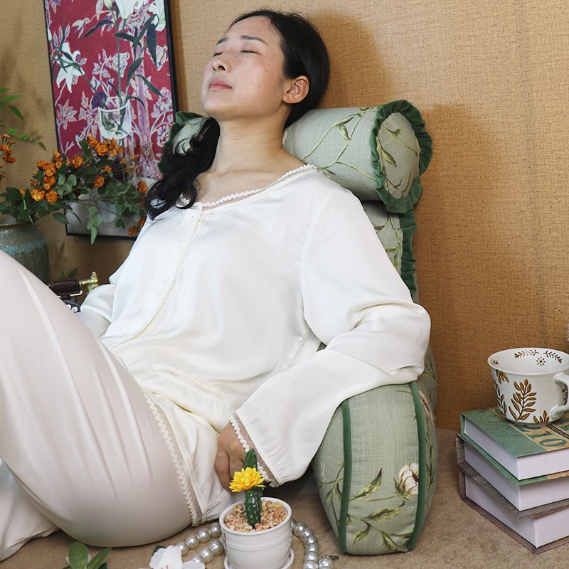 靠枕床头大靠背垫护腰护颈腰靠垫孕妇老人加高沙发飘窗台床上软包